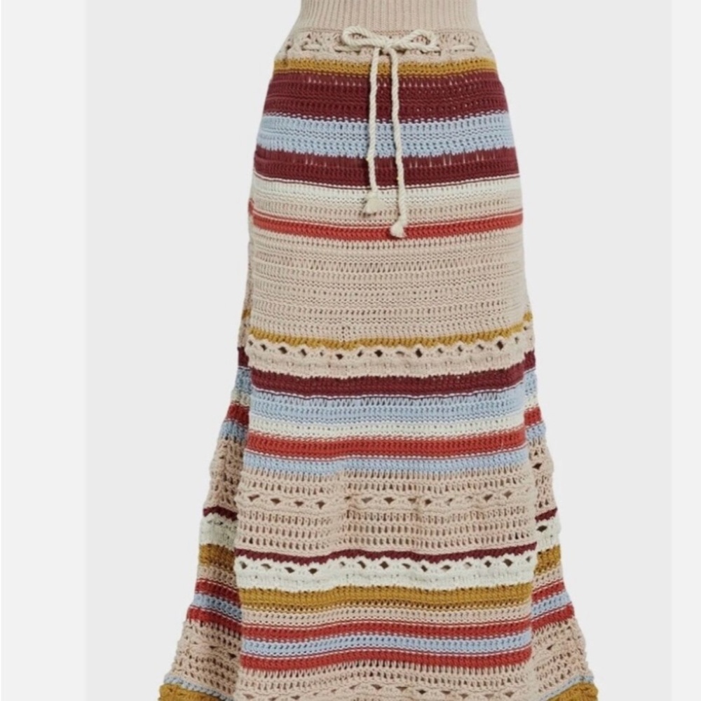 Red Valentino crotched skirt